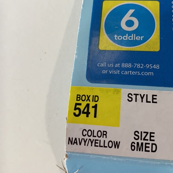 NEW Carter boys 6M toddler shoes NWT - Picture 8 of 8